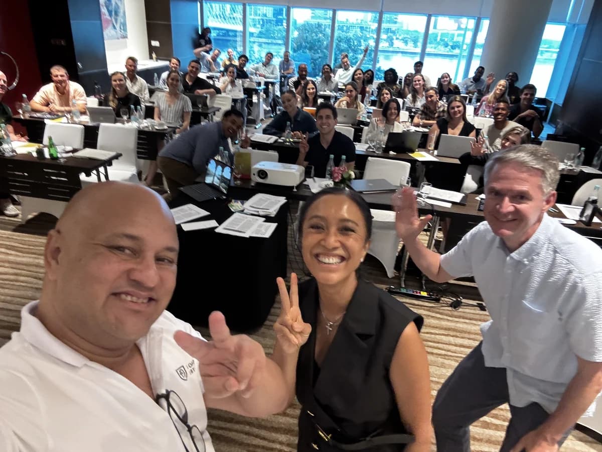 With the Georgetown EMBA cohort in Vietnam. 1